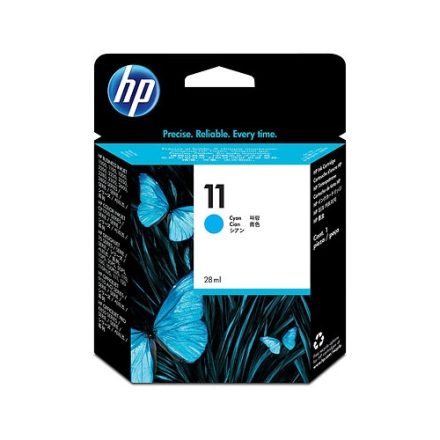 HP 11 Cyan Ink Cartridge 28ml (C4836A)