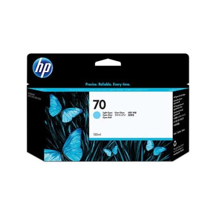 HP 70 Light Cyan Ink Cartridge 130ml (C9390A)