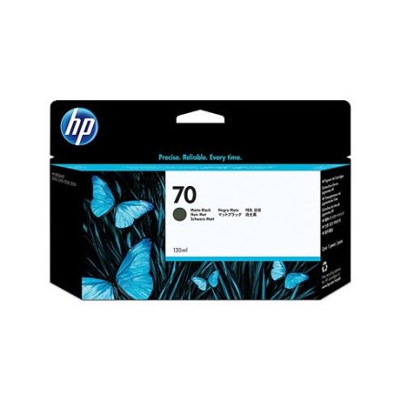 HP 70 Matta Black Ink Cartridge 130ml (C9448A)