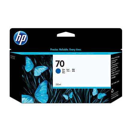 HP 70 Blue Ink Cartridge 130ml (C9458A)