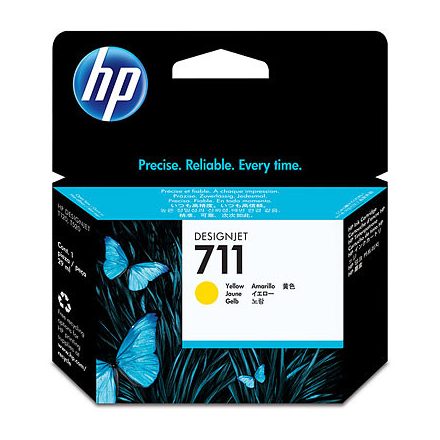 HP 711 Yellow Ink Cartridge 29ml (CZ132A)