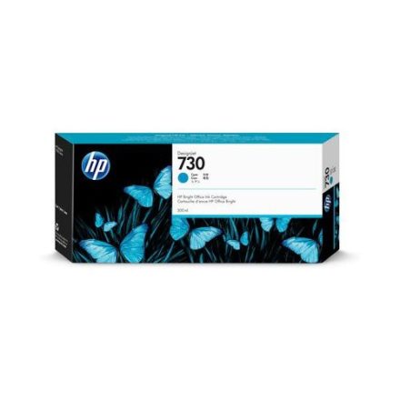 HP 730 Cian Designjet Ink Cartridge 300ml (P2V68A)