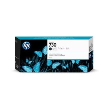 HP 730 Matte Black Designjet Ink Cartridge 300ml (P2V71A)