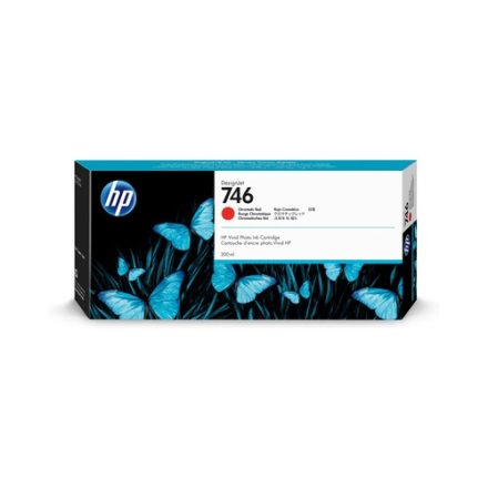 HP 746 Chromatic Red DesignJet Ink Cartridge 300 ml (P2V81A)