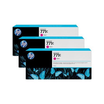 HP 771C Magenta Ink Cartridge Multipack (B6Y33A)