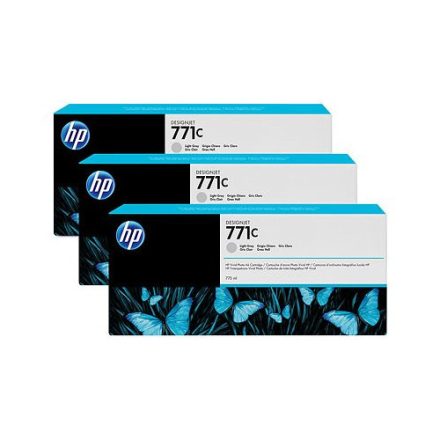 HP 771C Light Grey Ink Cartridge Multipack (B6Y38A)