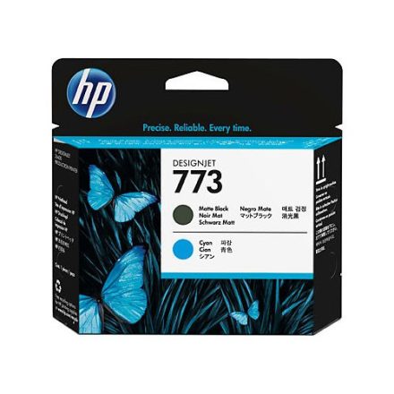 HP 773 Matte Black and Cian Printhead (C1Q20A)