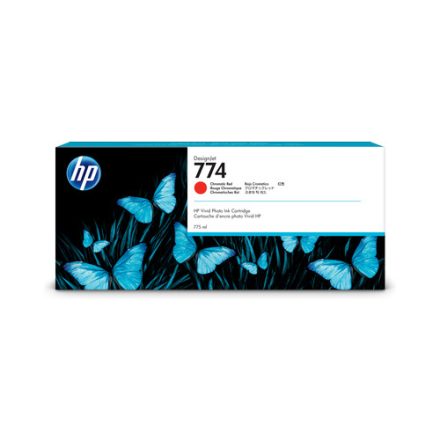 HP 774 Chromatic Red Ink Cartridge 775ml (P2W02A)