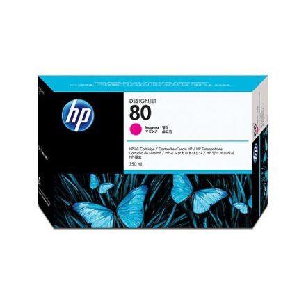 HP 80 Magenta Ink Cartridge 350 ml (C4847A)