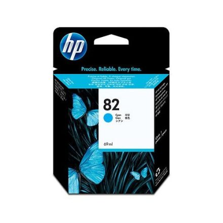 HP 82 Cyan Ink Cartridge 69ml (C4911A)