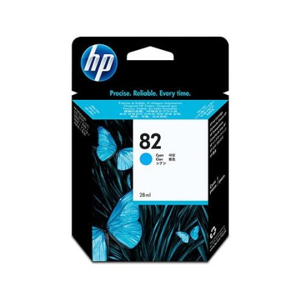 HP 82 Cyan Ink Cartridge 28ml (CH566A)