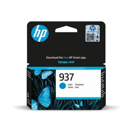 HP 937 Cian Ink Cartridge (4S6W2NE)