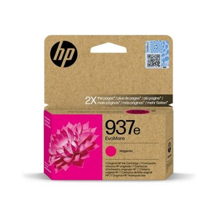 HP 937e EvoMore Magenta Original Ink Cartridge (4S6W7NE)