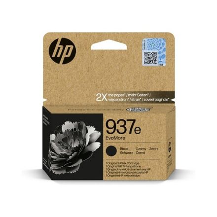 HP 937e EvoMore Black Original Ink Cartridge (4S6W9NE)